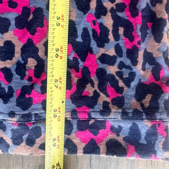 Pact Sz XL Leopard Jumpsuit Animal Print Organic Cotton Sustainable Straight Leg - Picture 10 of 12